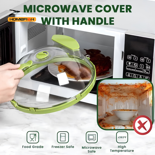 Tapa Antisalpicaduras para Microondas